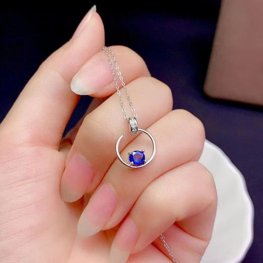 sapphire necklace