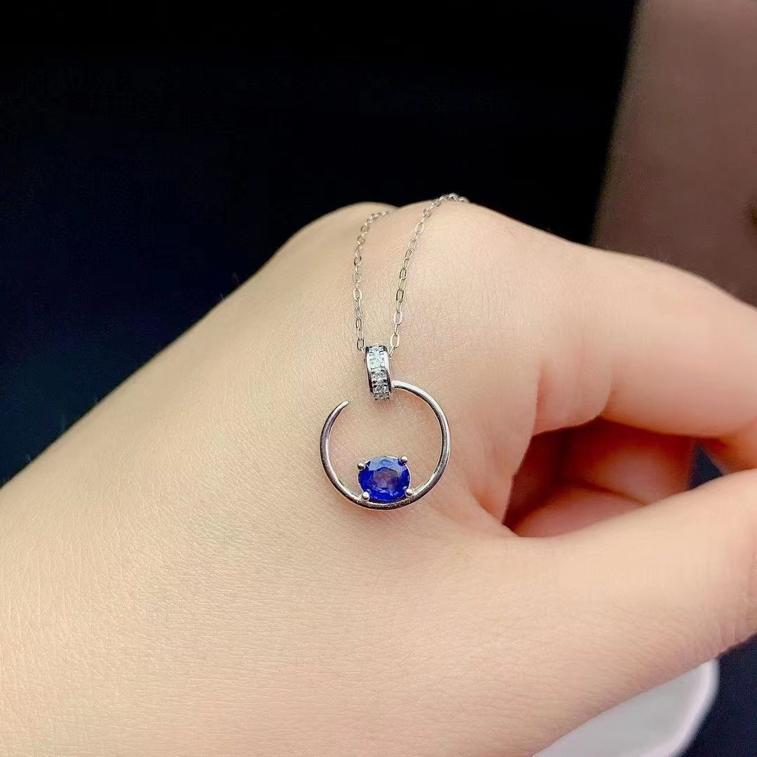 sapphire necklace
